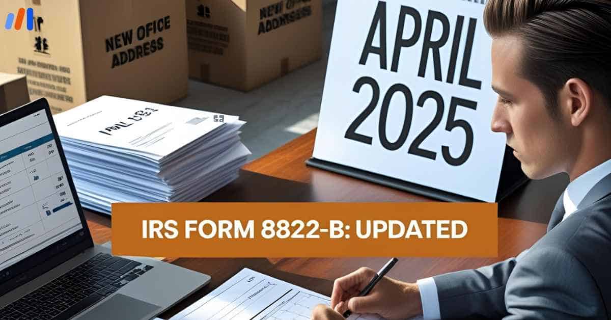 IRS Form 8822-B